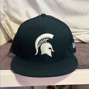 New Era Michigan State Spartan Fitted Hat 7-3/8